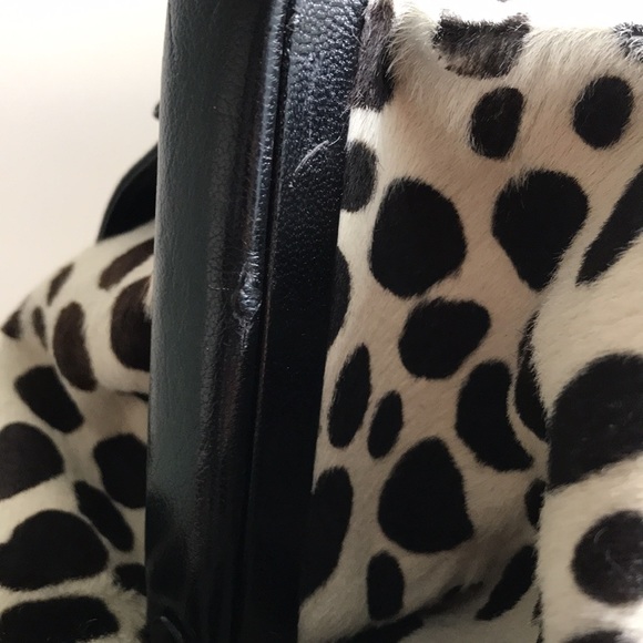 Celine printed black and white dot bag - Picture 7 of 10